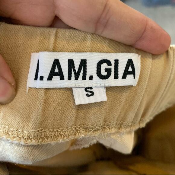 I AM GIA tan jogger pants size small‎ - Picture 5 of 7